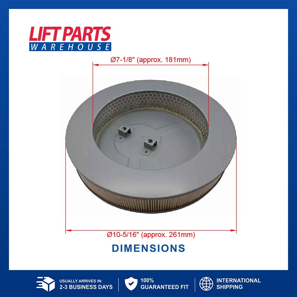 Air Filter For Toyota : 17801-20540-71 - Same Day Shipping - Lift
